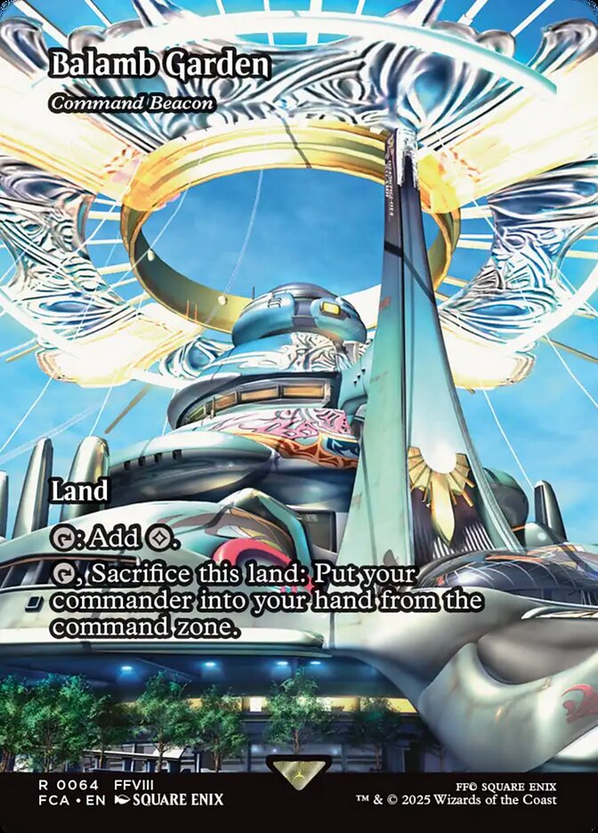 Balamb Garden Command Beacon 64 (FINAL FANTASY: Through the Ages)  - Showcase Foil | Good Games Adelaide SA