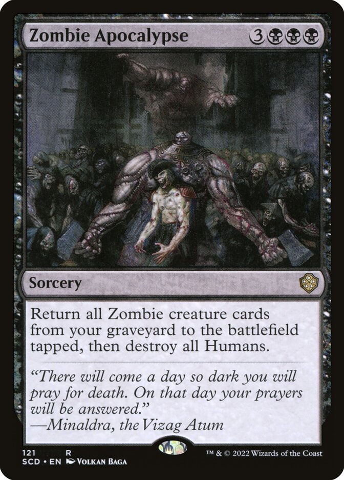 Zombie Apocalypse 121 (Starter Commander Decks)  | Good Games Adelaide SA