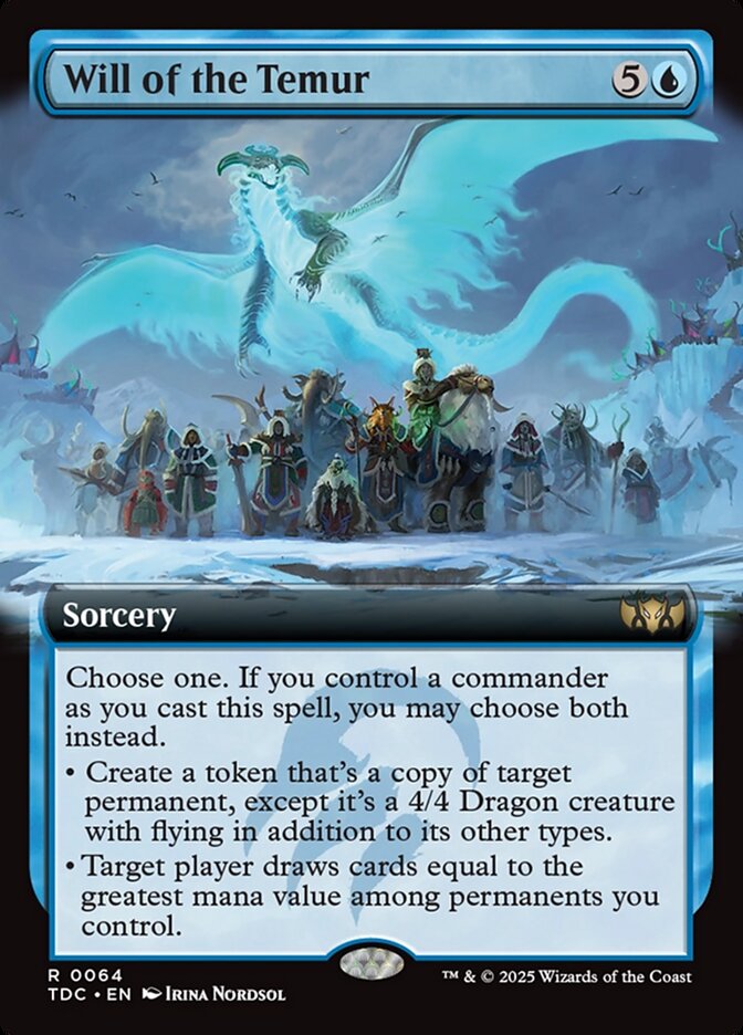 Will of the Temur 64 (Commander: Tarkir: Dragonstorm)  | Good Games Adelaide SA
