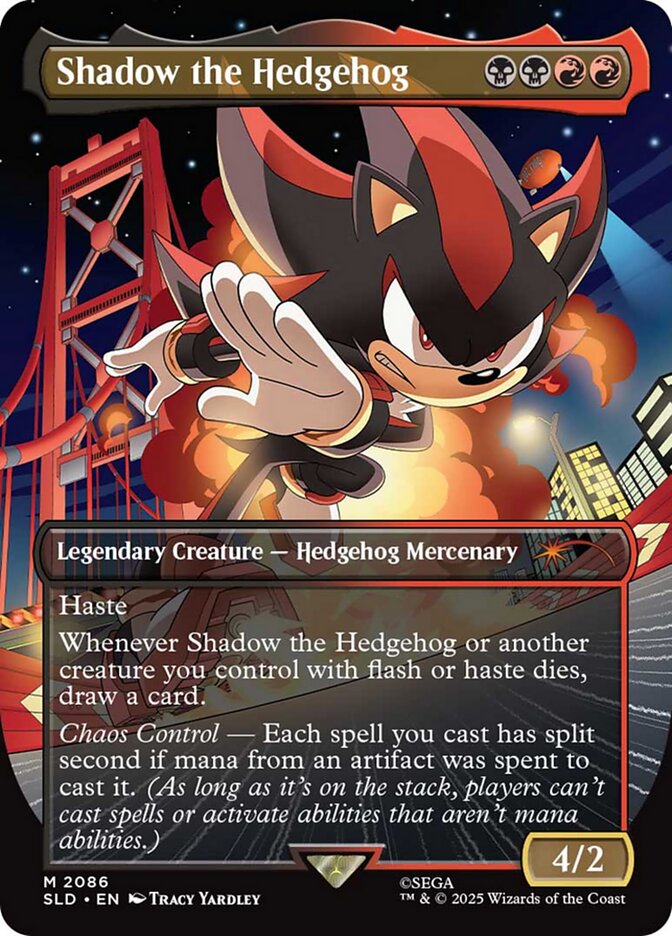 Shadow the Hedgehog 2086 (Secret Lair Drop Series)  | Good Games Adelaide SA