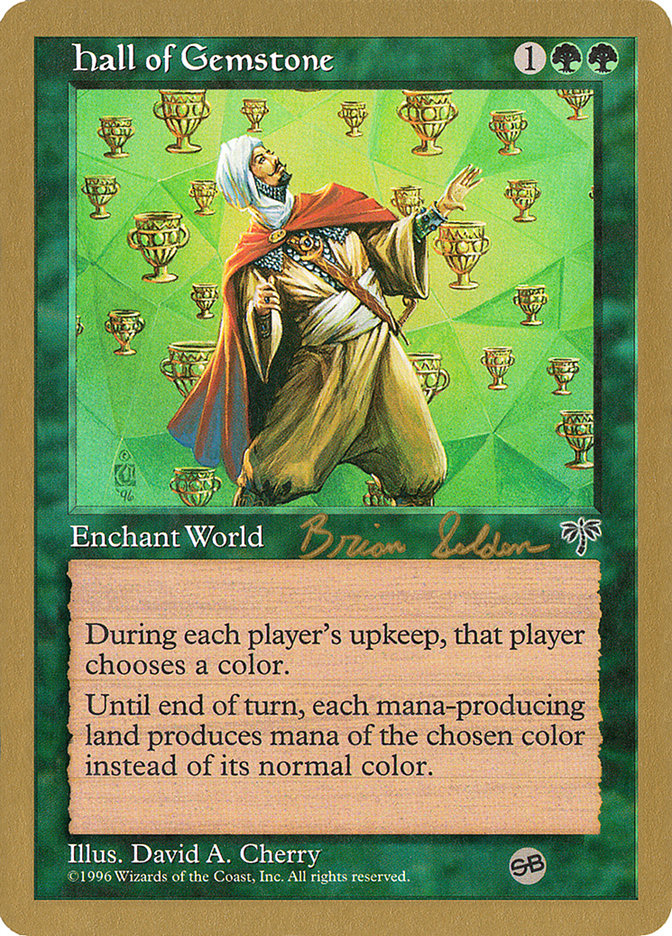 Hall of Gemstone 1998 Brian Selden MIR SB  (World Championship Decks)  | Good Games Adelaide SA