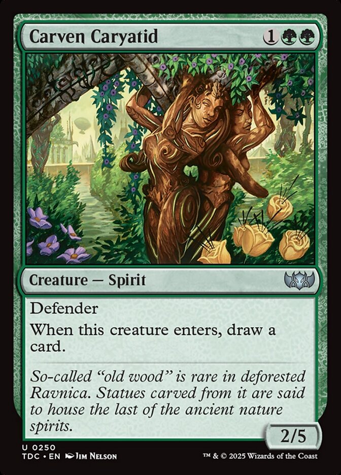 Carven Caryatid 250 (Commander: Tarkir: Dragonstorm)  | Good Games Adelaide SA