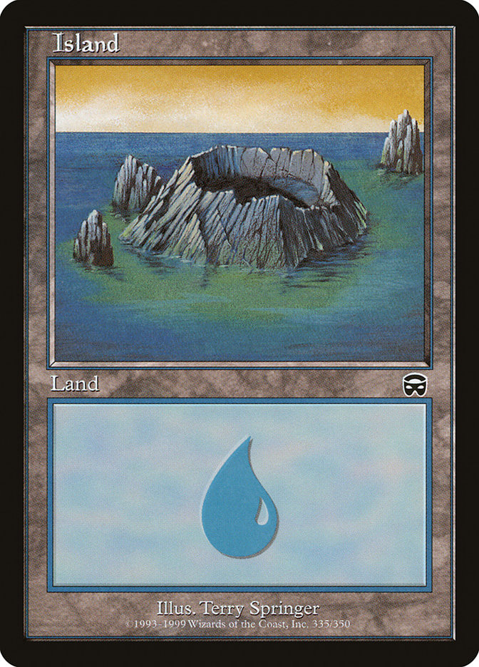 Island 335 (Mercadian Masques)  - Foil | Good Games Adelaide SA