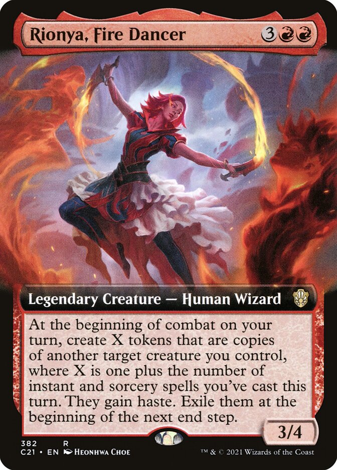 Rionya, Fire Dancer 382 (Commander 2021)  | Good Games Adelaide SA