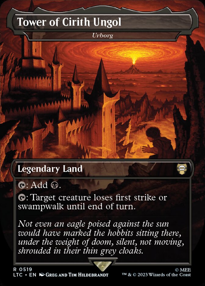 Urborg 519 (Commander: The Lord of the Rings: Tales of Middle-earth)  - Borderless Foil | Good Games Adelaide SA