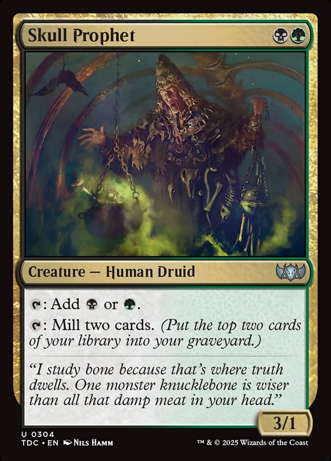 Skull Prophet 304 (Commander: Tarkir: Dragonstorm)  | Good Games Adelaide SA