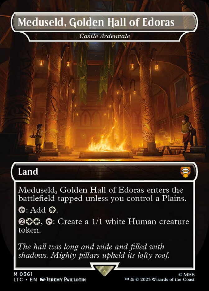 Castle Ardenvale 361 (Commander: The Lord of the Rings: Tales of Middle-earth)  - Borderless | Good Games Adelaide SA