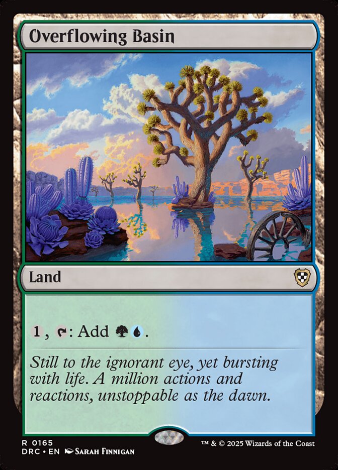 Overflowing Basin 165 (Commander: Aetherdrift)  | Good Games Adelaide SA