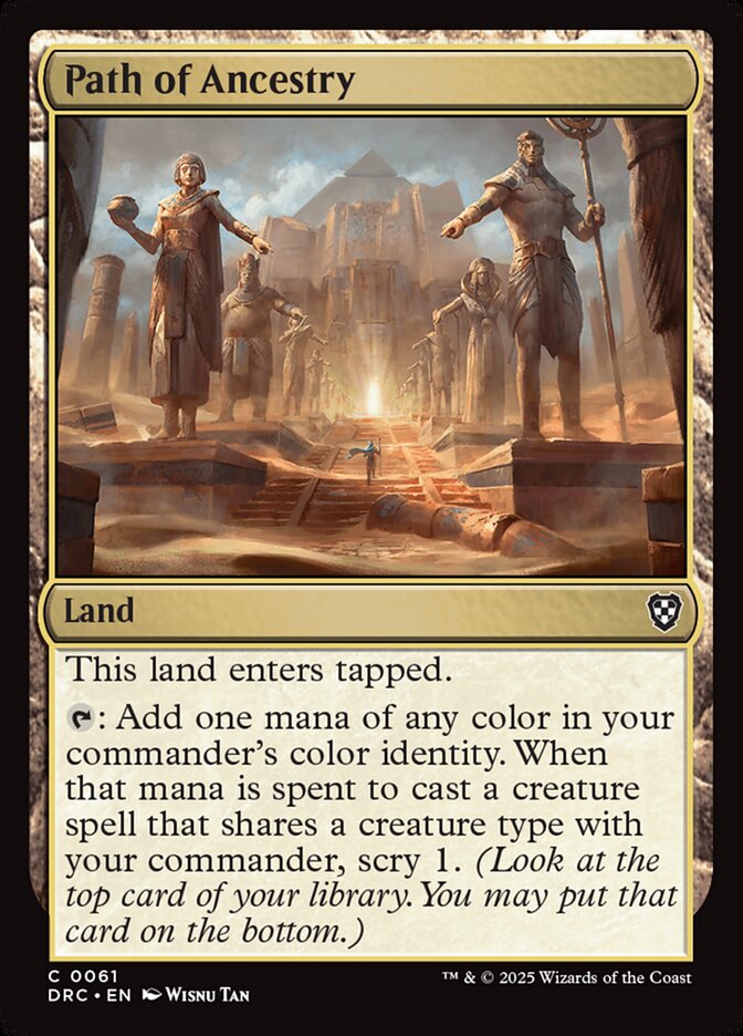 Path of Ancestry 61 (Commander: Aetherdrift)  | Good Games Adelaide SA