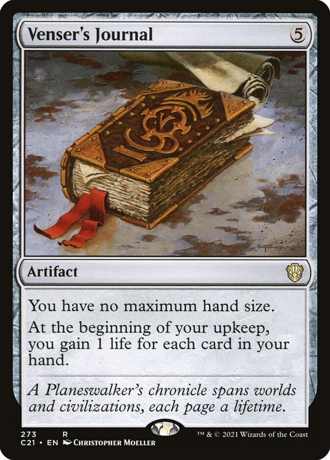 Venser's Journal 273 (Commander 2021)  | Good Games Adelaide SA