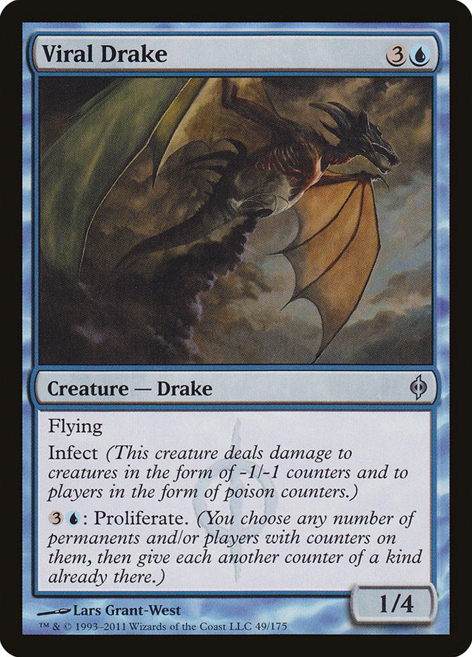 Viral Drake 49 (New Phyrexia)  - Foil | Good Games Adelaide SA