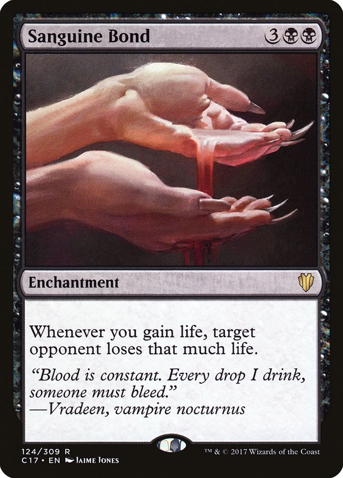 Sanguine Bond 124 (Commander 2017)  | Good Games Adelaide SA