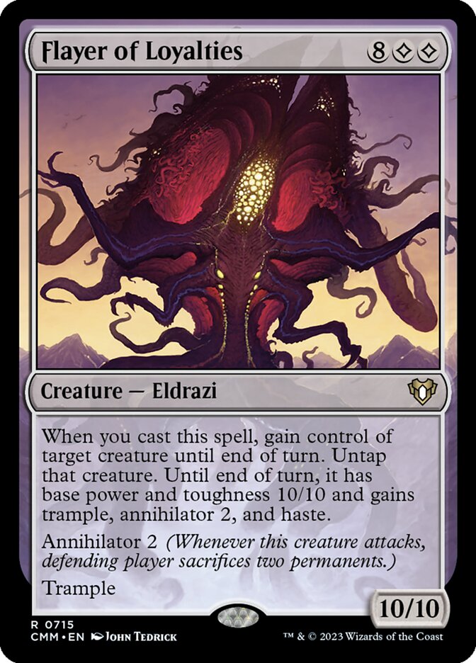 Flayer of Loyalties 715 (Commander Masters)  | Good Games Adelaide SA