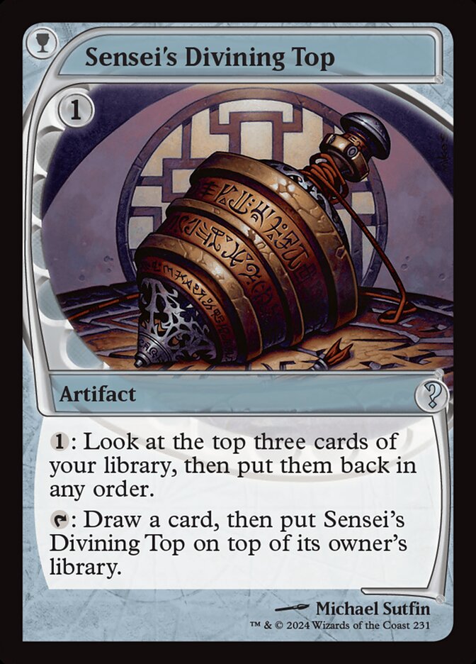 Sensei's Divining Top 231 (Mystery Booster 2)  - Foil | Good Games Adelaide SA