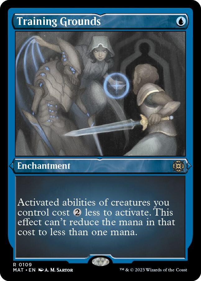 Training Grounds Foil Etched 109 (March of the Machine: The Aftermath)  - Foil | Good Games Adelaide SA