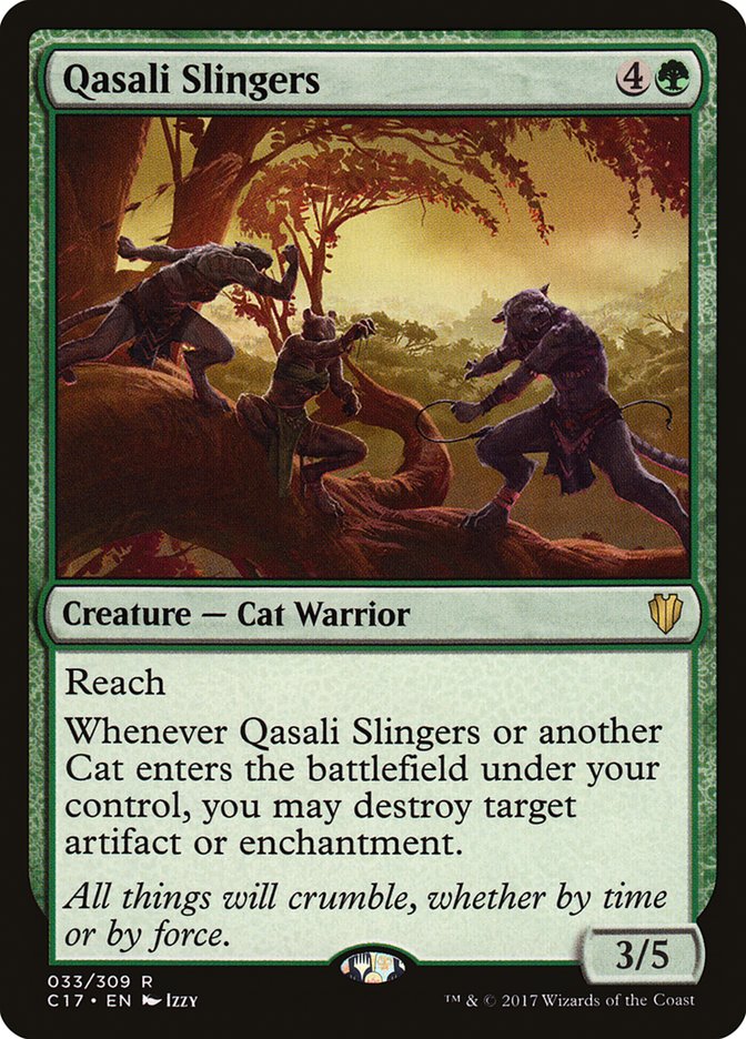 Qasali Slingers 33 (Commander 2017)  | Good Games Adelaide SA