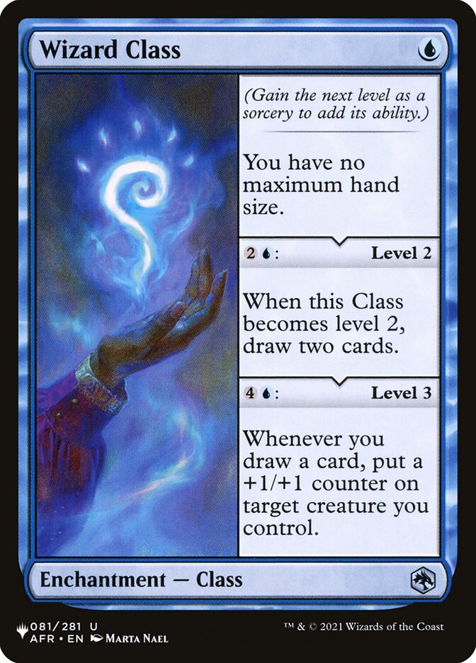 Wizard Class 081/281 (The List Reprints)  | Good Games Adelaide SA