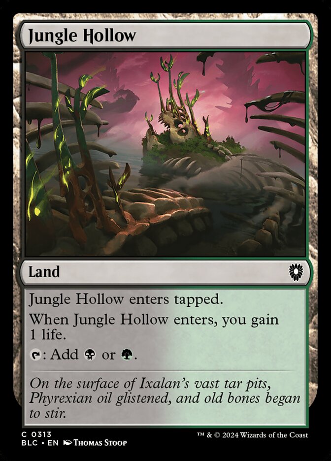 Jungle Hollow 313 (Commander: Bloomburrow)  | Good Games Adelaide SA