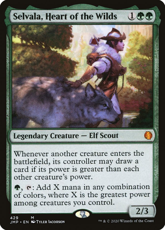 Selvala, Heart of the Wilds 429 (Jumpstart)  | Good Games Adelaide SA