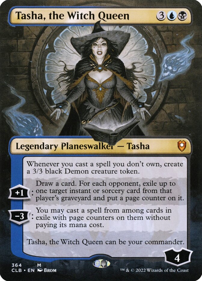 Tasha the Witch Queen Borderless 364 (Commander Legends: Battle for Baldur's Gate)  - Foil | Good Games Adelaide SA