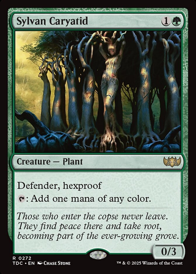 Sylvan Caryatid 272 (Commander: Tarkir: Dragonstorm)  | Good Games Adelaide SA