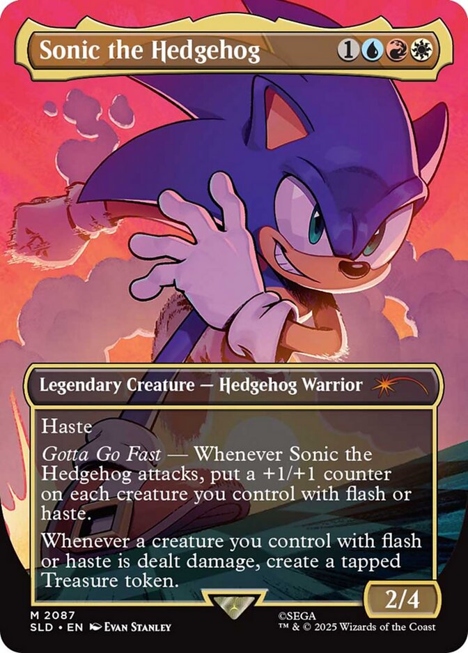 Sonic the Hedgehog 2087 (Secret Lair Drop Series)  | Good Games Adelaide SA
