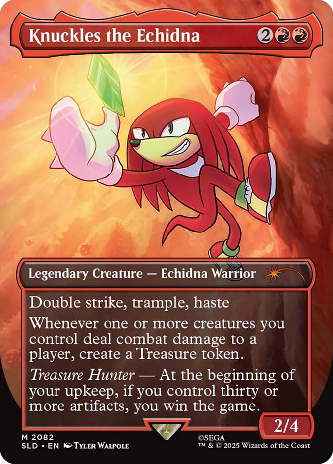 Knuckles the Echidna 2082 (Secret Lair Drop Series)  | Good Games Adelaide SA