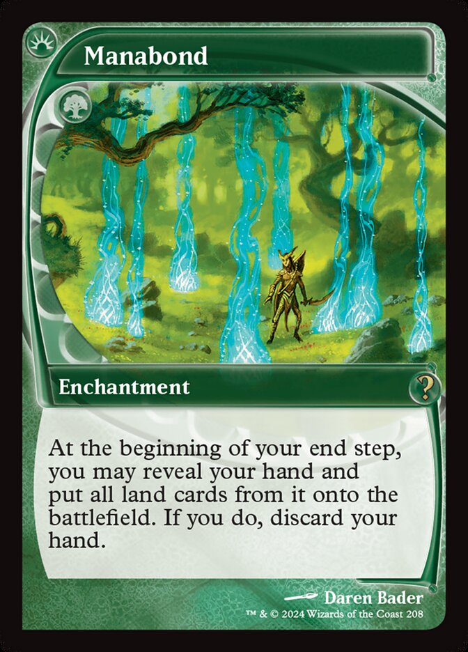 Manabond 208 (Mystery Booster 2)  - Foil | Good Games Adelaide SA