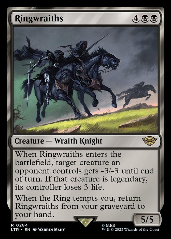 Ringwraiths 284 (Universes Beyond: The Lord of the Rings: Tales of Middle-earth)  - Foil | Good Games Adelaide SA