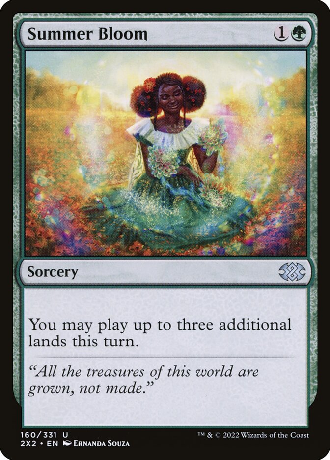 Summer Bloom 160 (Double Masters 2022)  - Foil | Good Games Adelaide SA