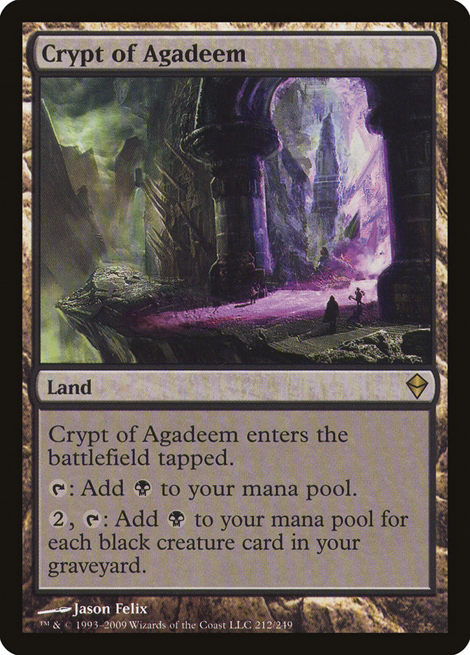 Crypt of Agadeem 212 (Zendikar)  | Good Games Adelaide SA