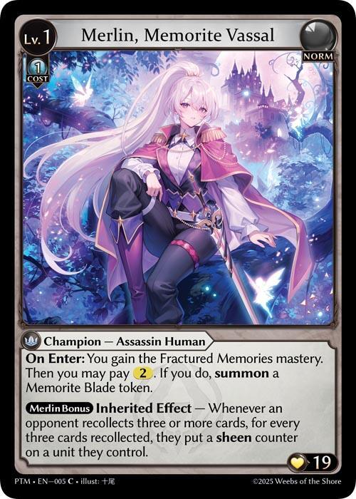 Merlin Memorite Vassal 005 (Phantom Monarchs)  - Foil | Good Games Adelaide SA