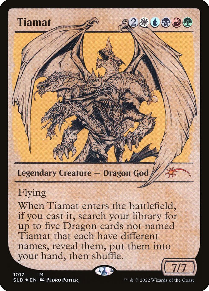 Tiamat 1017 (Secret Lair Drop Series)  - Foil | Good Games Adelaide SA