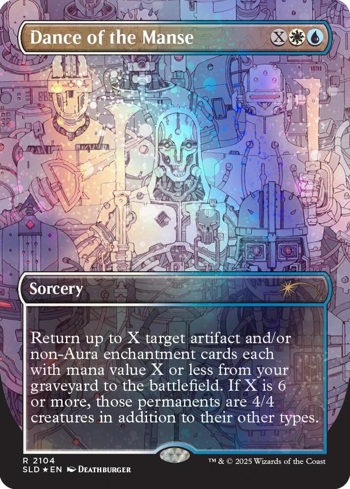 Dance of the Manse Galaxy Foil 2104 (Secret Lair Drop Series)  - Foil | Good Games Adelaide SA