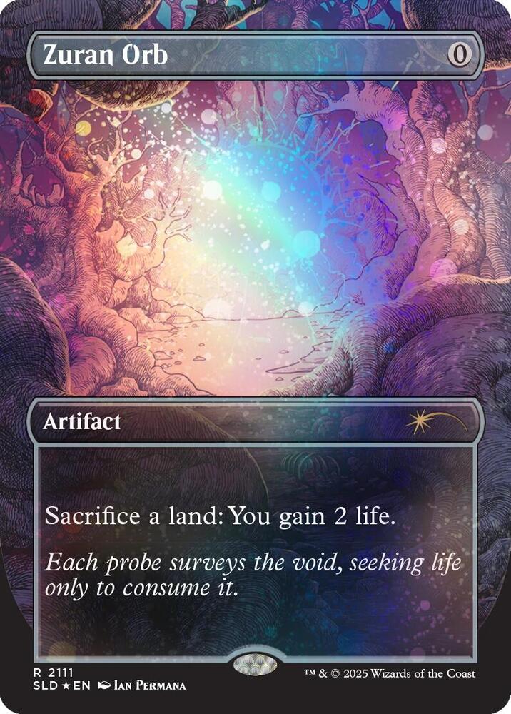 Zuran Orb Galaxy Foil 2111 (Secret Lair Drop Series)  - Foil | Good Games Adelaide SA