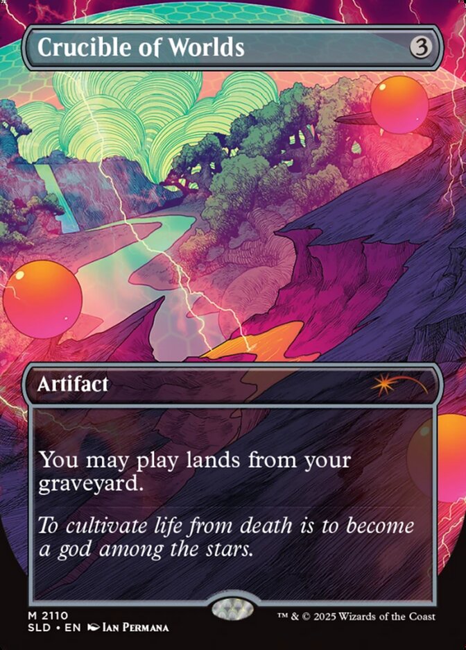 Crucible of Worlds 2110 (Secret Lair Drop Series)  | Good Games Adelaide SA