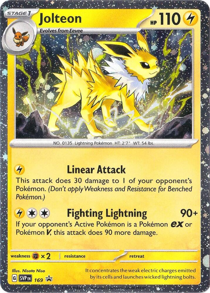 Jolteon 135/165 (SV: Scarlet & Violet Promo Cards)  - Holofoil | Good Games Adelaide SA