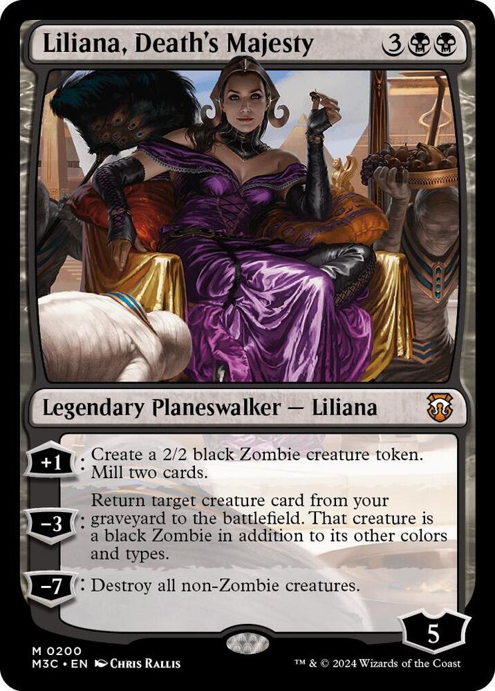 Liliana, Death's Majesty 200/411 (Commander: Modern Horizons 3)  - Ripple Foil | Good Games Adelaide SA