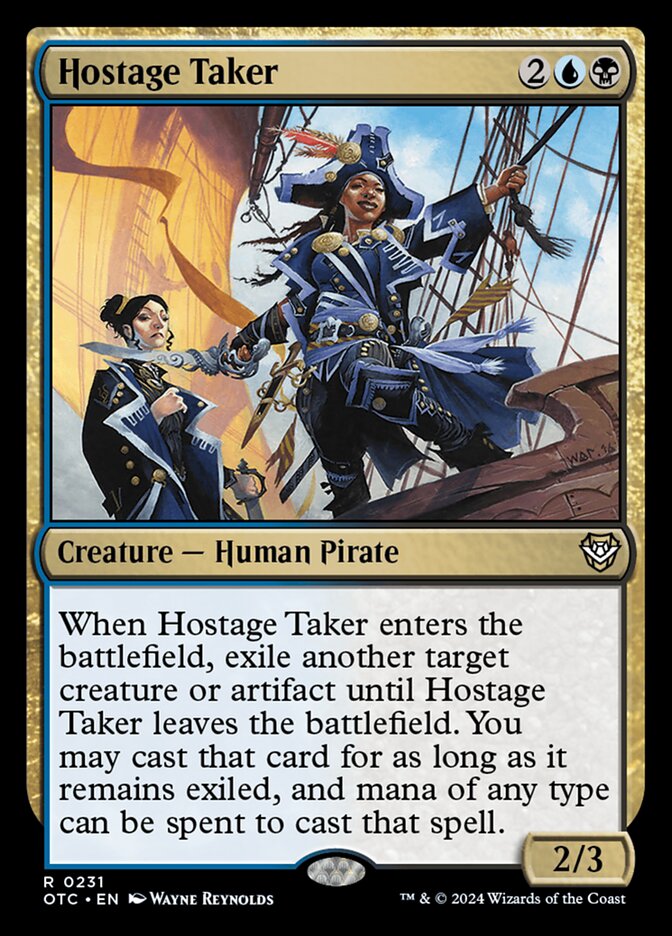 Hostage Taker 231 (Commander: Outlaws of Thunder Junction)  | Good Games Adelaide SA