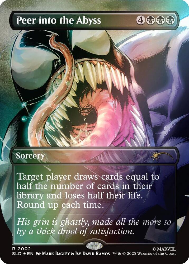 Peer into the Abyss 2002 Rainbow Foil 2002 (Secret Lair Drop Series)  - Foil | Good Games Adelaide SA