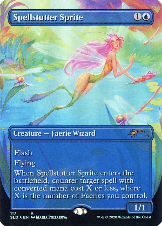 Spellstutter Sprite 117 (Secret Lair Drop Series)  - Foil | Good Games Adelaide SA