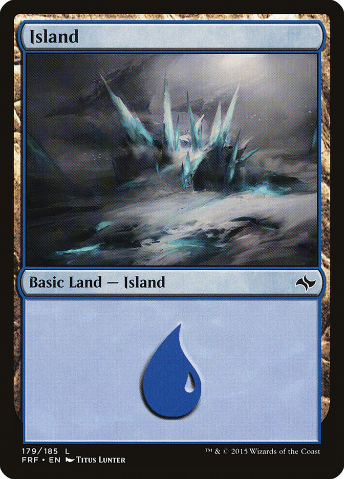 Island 179 (Fate Reforged)  - Foil | Good Games Adelaide SA