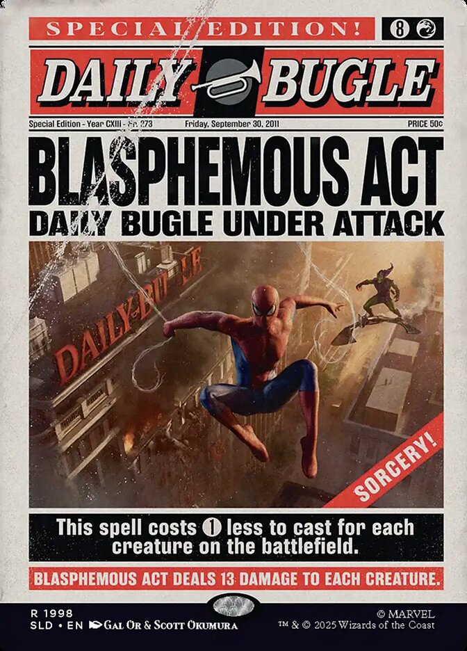 Blasphemous Act 1998 (Secret Lair Drop Series)  | Good Games Adelaide SA