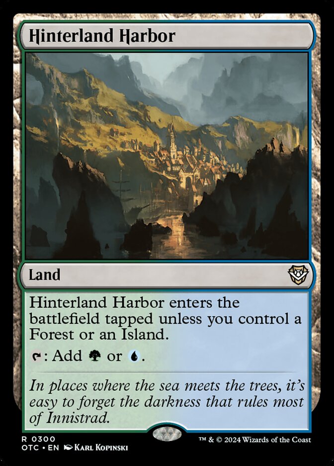 Hinterland Harbor 300 (Commander: Outlaws of Thunder Junction)  | Good Games Adelaide SA