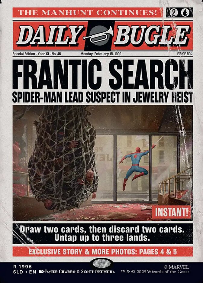 Frantic Search 1996 (Secret Lair Drop Series)  | Good Games Adelaide SA