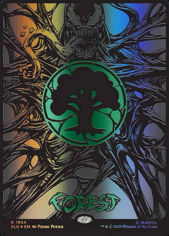 Forest 1954 Raised Foil 1954 (Secret Lair Drop Series)  - Foil | Good Games Adelaide SA