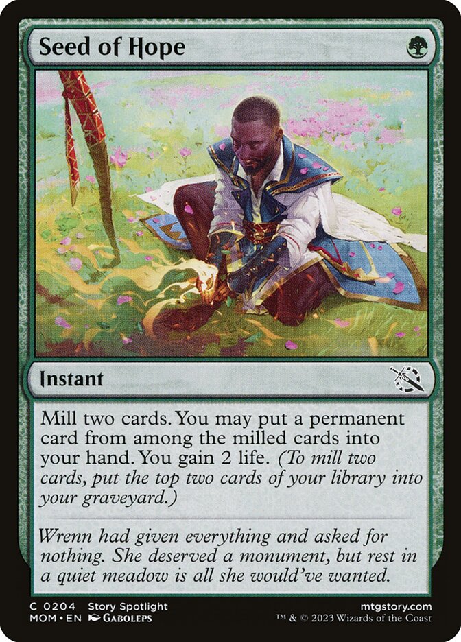 Seed of Hope 204 (March of the Machine)  - Foil | Good Games Adelaide SA