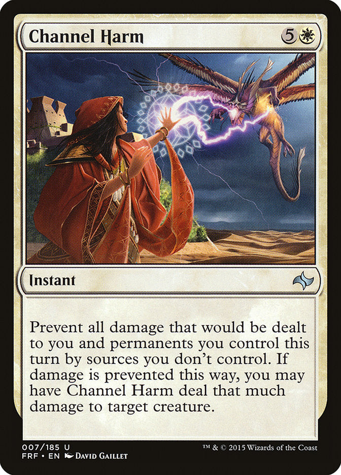Channel Harm 7 (Fate Reforged)  - Foil | Good Games Adelaide SA