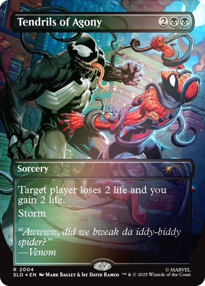 Tendrils of Agony 2004 Rainbow Foil 2004 (Secret Lair Drop Series)  - Foil | Good Games Adelaide SA