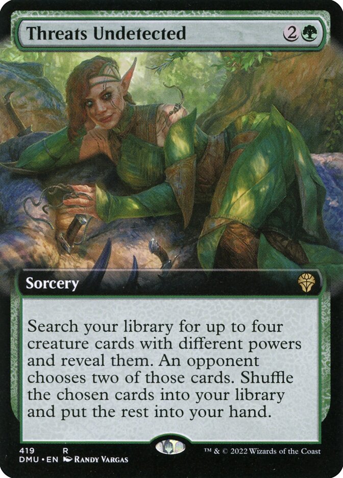 Threats Undetected 419 (Dominaria United)  - Foil | Good Games Adelaide SA